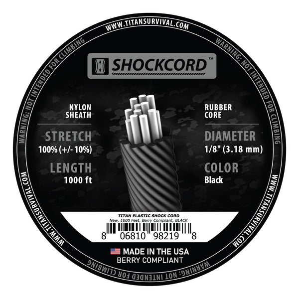 Aloha 1/8 inch Shock Cord - Spools