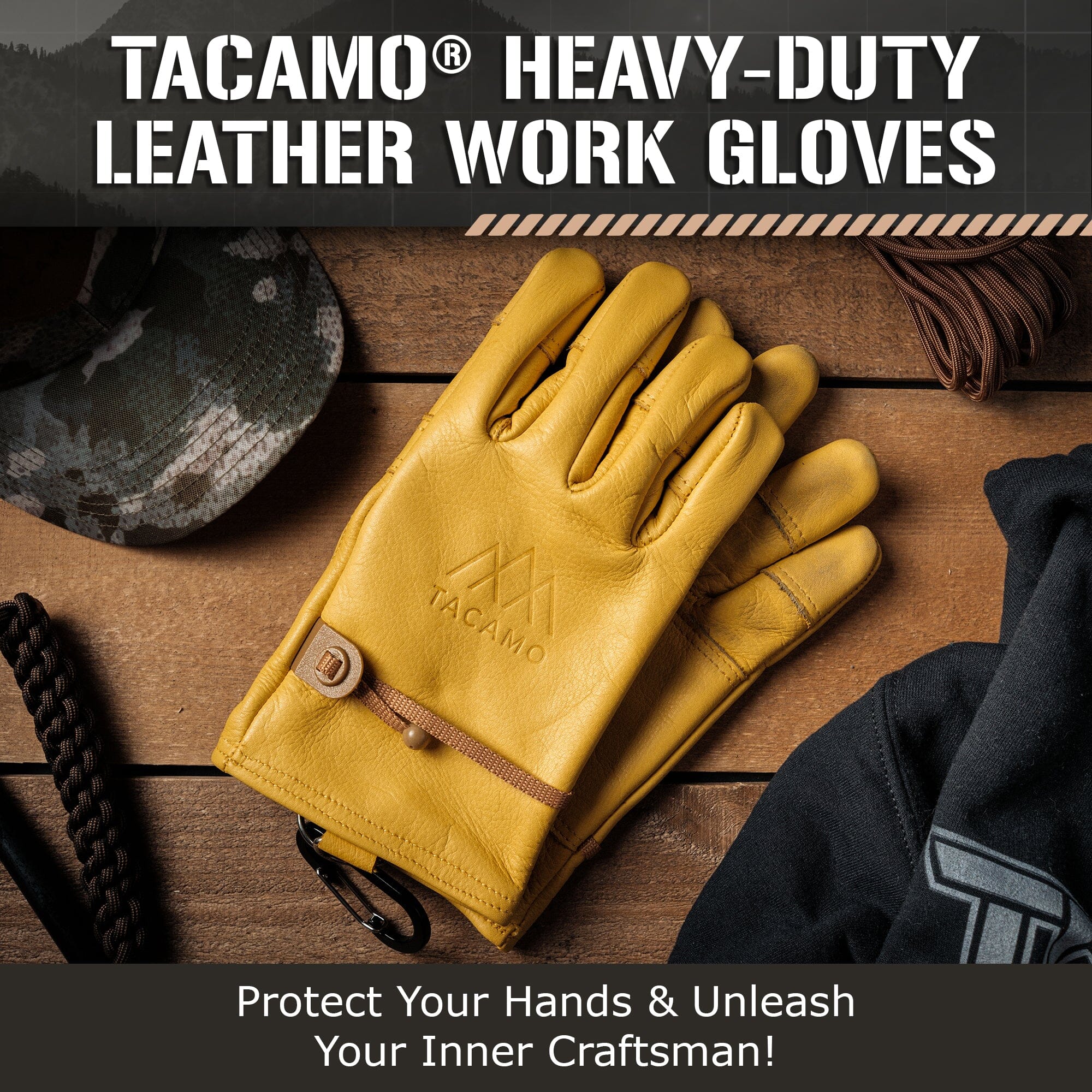 Work Glove, lether