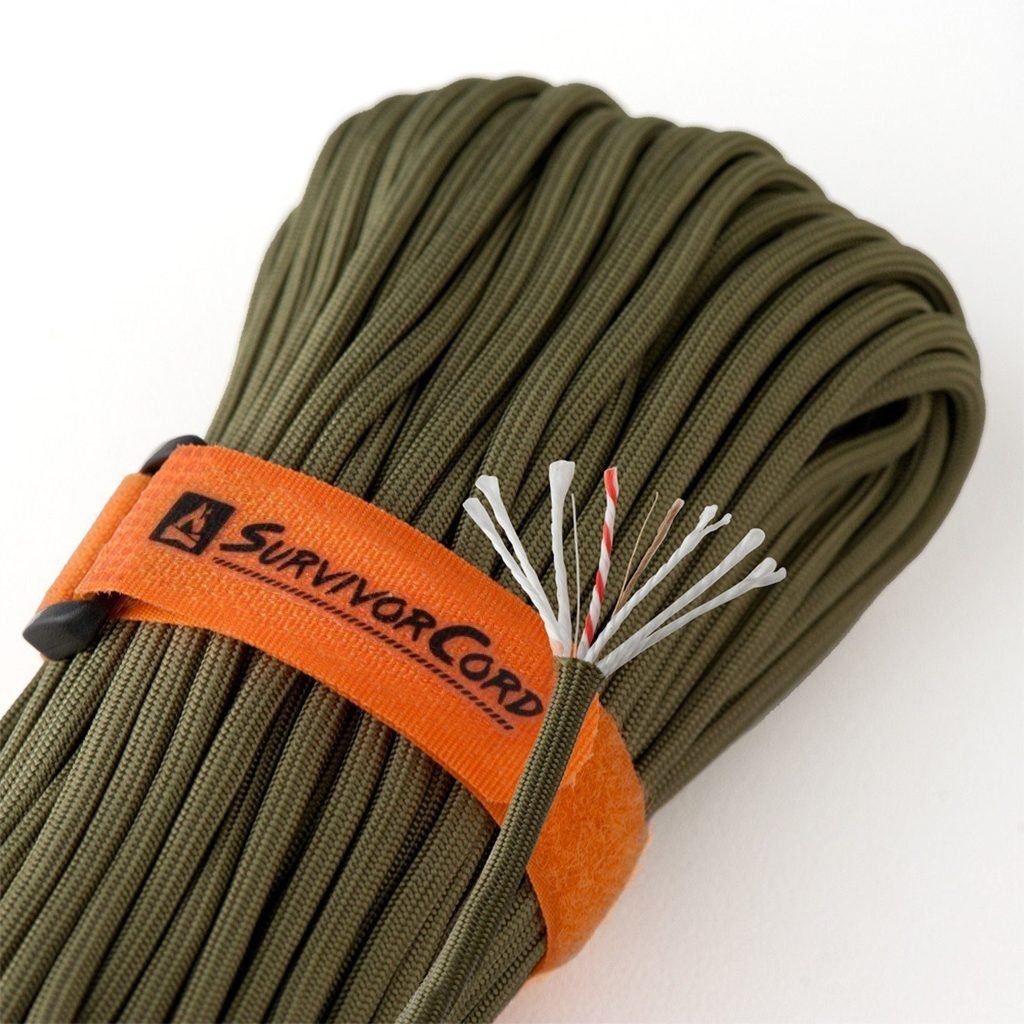 US Ropes Type III Commercial 550 Paracord 100' Hank, 55% OFF